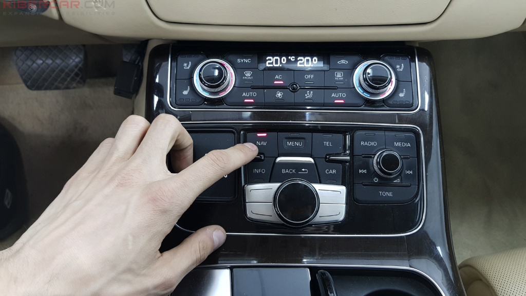 Audi A8 D4 AirTouch Performance Android 8 программирование штатных кнопок