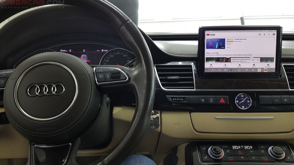 Audi A8 D4 AirTouch Performance Android 8 YouTube