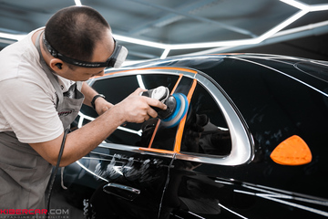 Полировка и керамическое покрытие на Mercedes-Maybach S-Класс