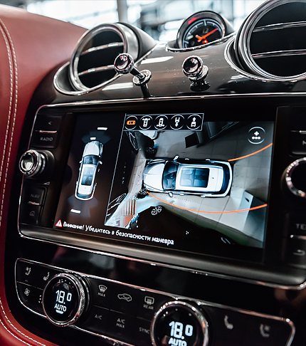 Установка системы кругового обзора 360° на Bentley