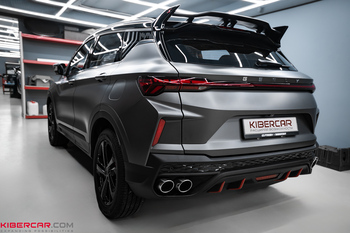 Geely Coolray: оклейка матовой и глянцевой пленкой