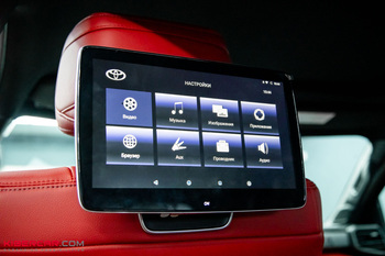 Toyota Sequoia: дополнительные мониторы для пассажиров