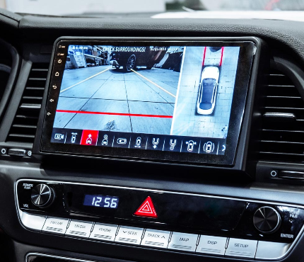 Установка камер переднего и заднего вида на Hyundai