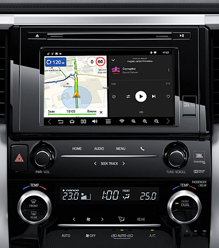 Мультимедийно-навигационная система на базе ОС Android для Toyota Alphard III поколение