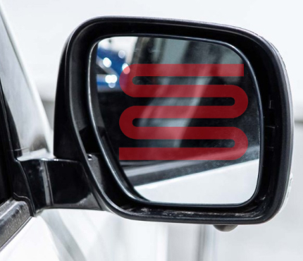 Установка подогрева зеркал в Lexus