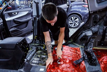 Шумоизоляция Chery Tiggo 7 Pro Max