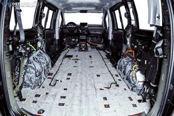 Hyundai Staria: полная шумоизоляция STP Aerocell