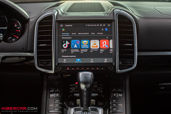 Porsche Cayenne: замена штатного головного устройства