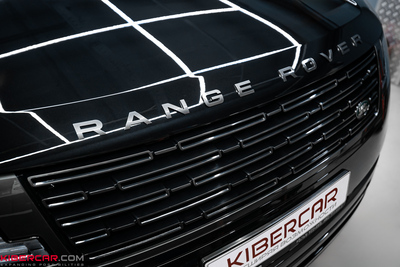 Нанесение керамики на пленку Range Rover