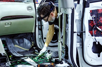 Infiniti QX60: полная шумоизоляция