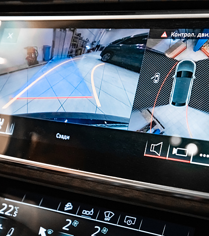 Установка камер переднего и заднего вида на Chery