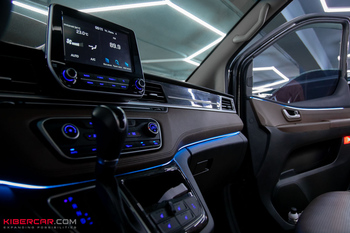 Hyundai Starex: установка амбиентной подсветки