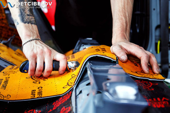 Geely Tugella: полная шумоизоляция