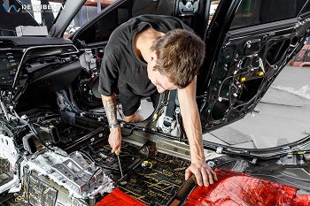 Toyota Camry: полная шумоизоляция STP Aerocell