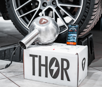 Установка активного выхлопа THOR на Foton