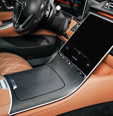 Аквапринт элементов интерьера автомобиля