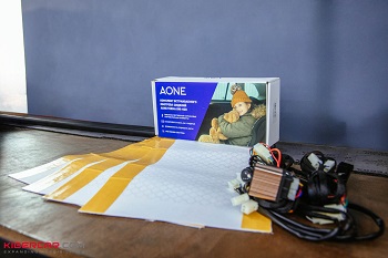 Toyota Camry 2023: установка AONE TERMA на передние и задние сиденья