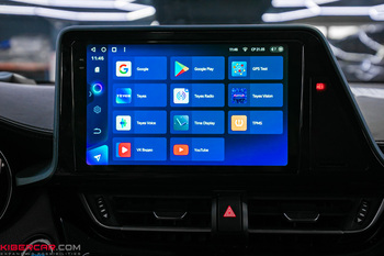 Toyota C-HR 2021: головное устройство Teyes и круговой обзор 360 градусов