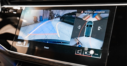 Установка камер переднего и заднего вида на Chery Tiggo 7 Pro