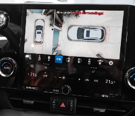 Установка системы кругового обзора 360° на Lexus