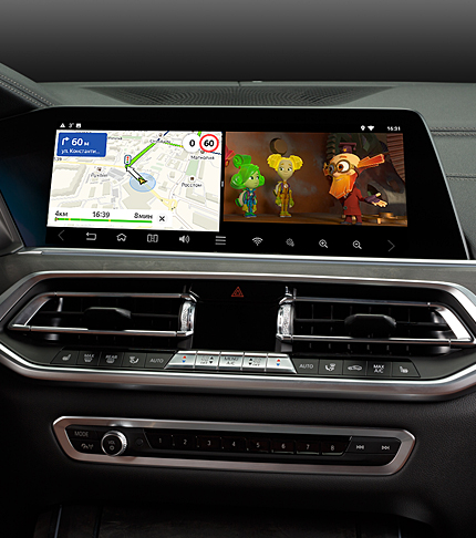 Мультимедийно-навигационная система на базе ОС Android для BMW X7 I поколение (G07) Рестайлинг