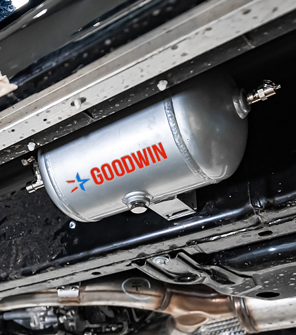 Система подкачки колёс Goodwin с ресивером для BYD Han