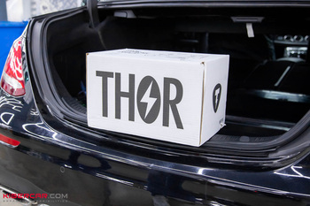 Mercedes-Benz E-Класс: установка системы активного выхлопа THOR