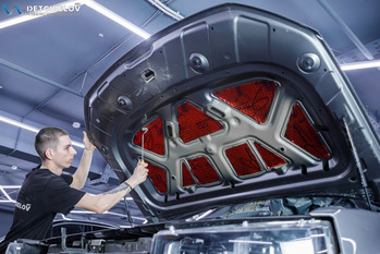 Kia Mohave: шумоизоляция STP Aerocell