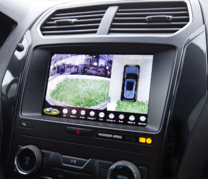 Установка камер переднего и заднего вида на Ford