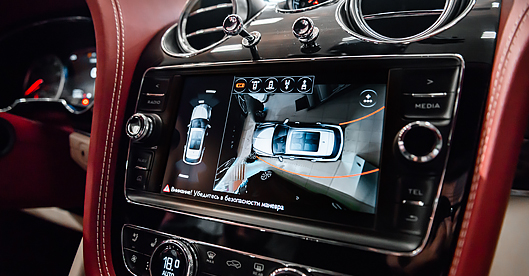Установка системы кругового обзора 360° на Bentley