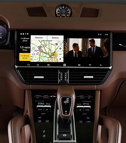 Мультимедийно-навигационная система на базе ОС Android для Porsche Cayenne III поколение Рестайлинг