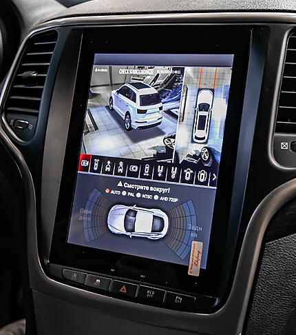 Установка системы кругового обзора 360° на Jeep