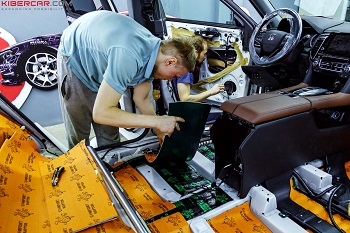 Honda UR-V: премиальная шумоизоляция от DETCIBELOV.NET