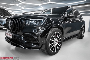 Антихром и покраска дисков на Mercedes-Benz GLS