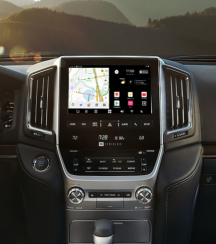 Мультимедийно-навигационная система на базе ОС Android для Toyota Land Cruiser Prado с системой Touch® 2