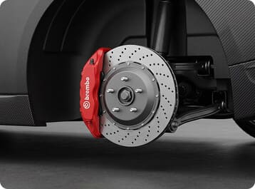 Оригинальная тормозная система на базе суппортов BREMBO в Mercedes-Benz G-Класс II поколение (W463) Рестайлинг 4