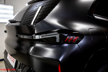 BMW XM: оклейка матовой полиуретановой пленкой