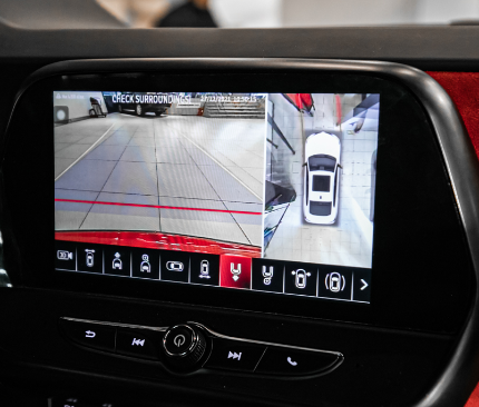 Установка камер переднего и заднего вида на Chevrolet