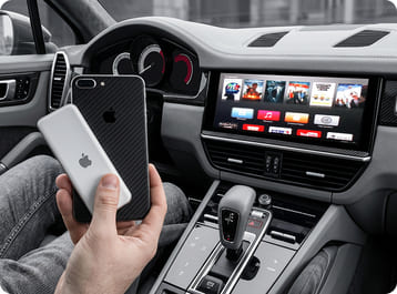 Подключение Apple TV и Xiaomi Mi Box в Jaguar E-Pace