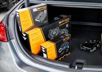 Mercedes-Benz C-Класс: установка процессорного усиления звука MATCH