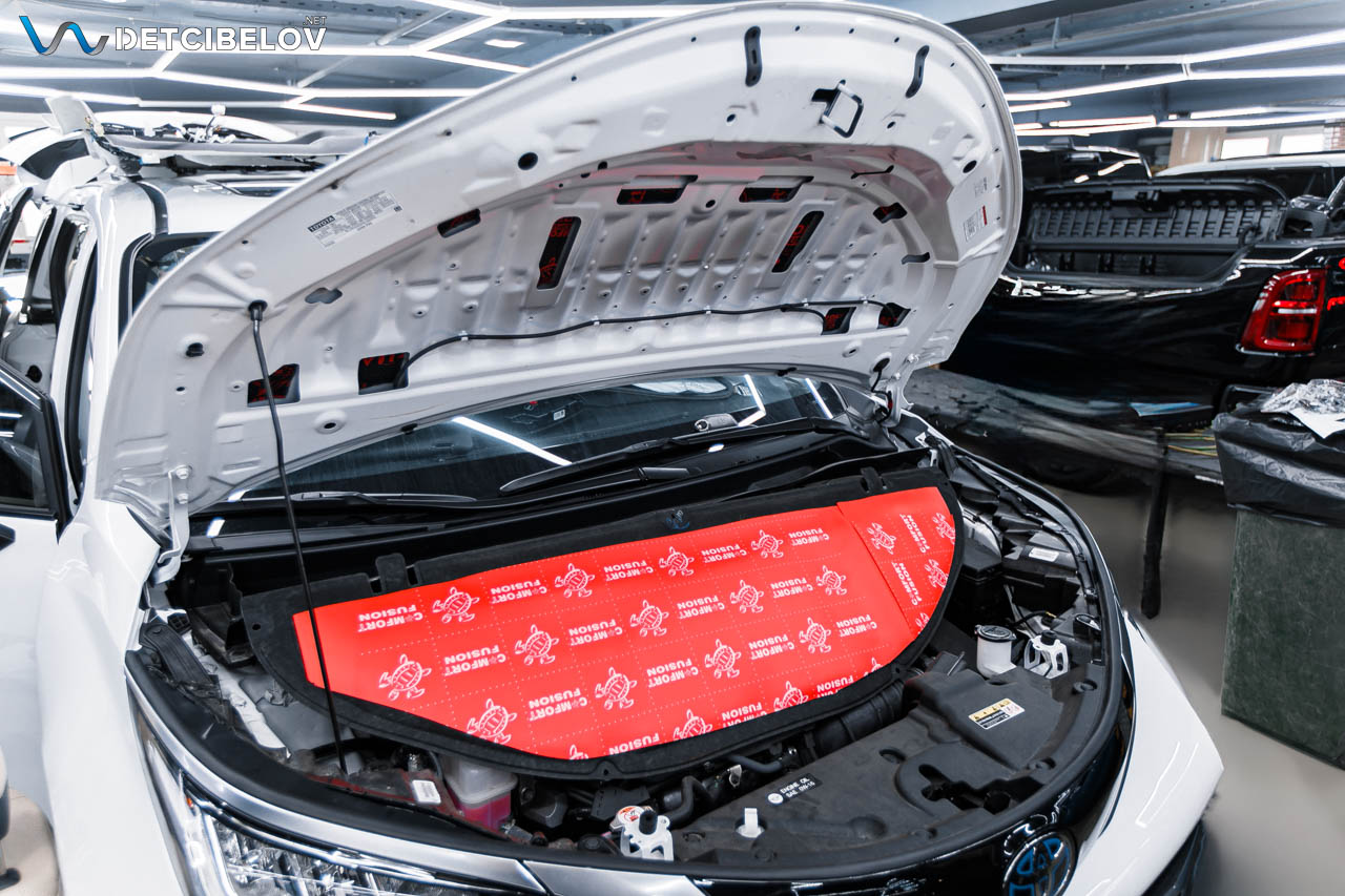 Шумоизоляция капота