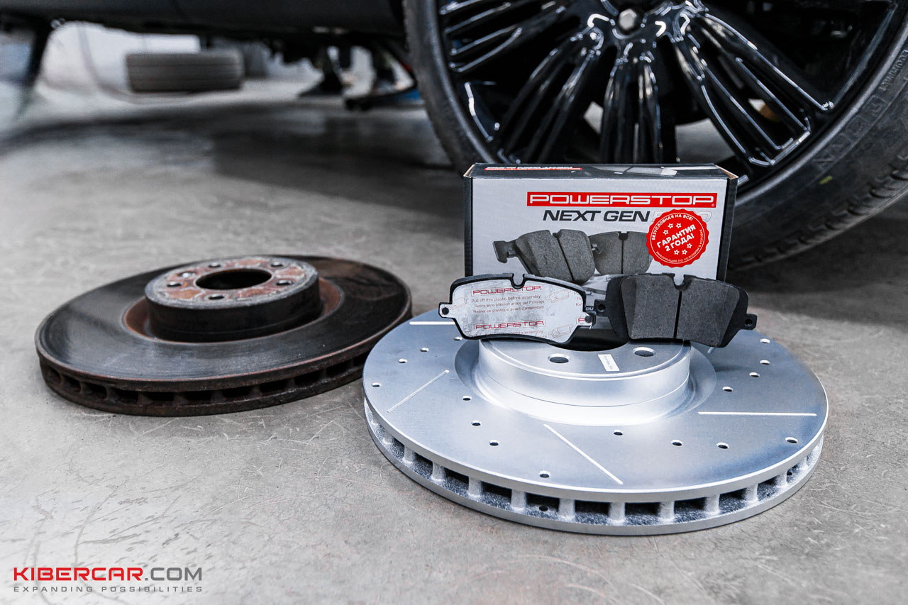 Range Rover Sport колодки Powerstop