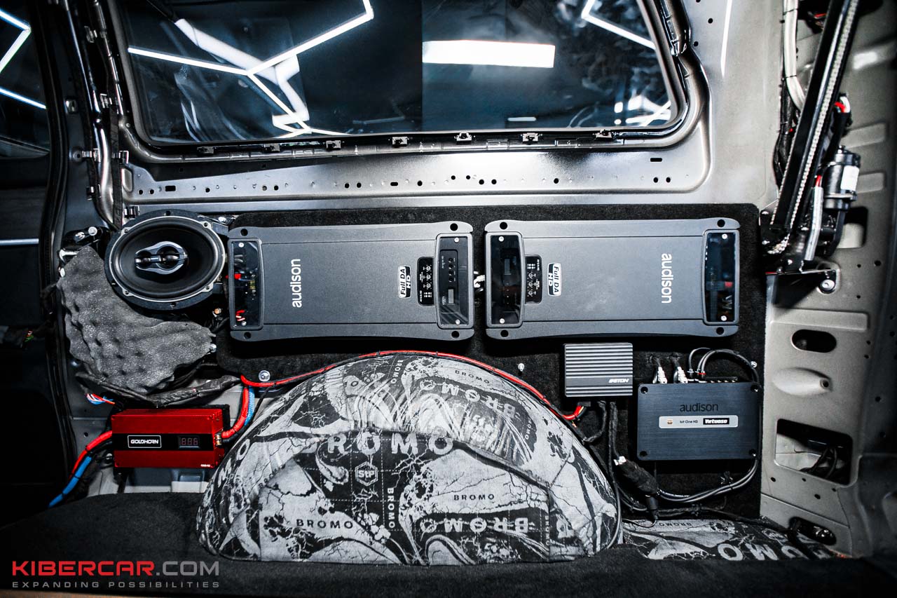Модернизация автозвука в Mercedes-Benz V-Класс