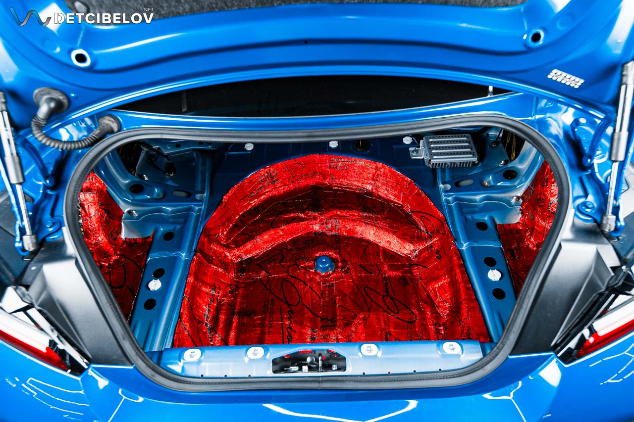 Шумоизоляция багажника