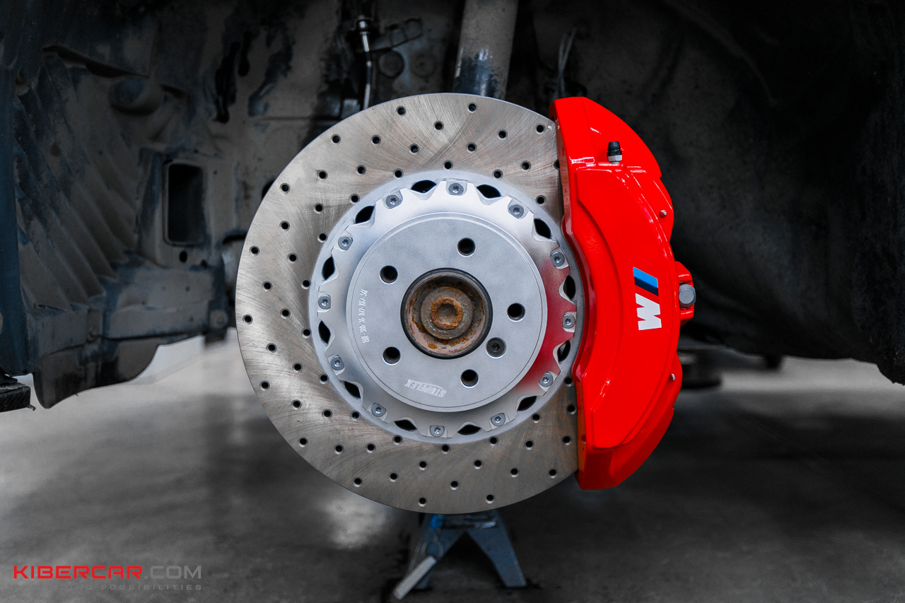 Установка тормозов Brembo в КИБЕРКАР