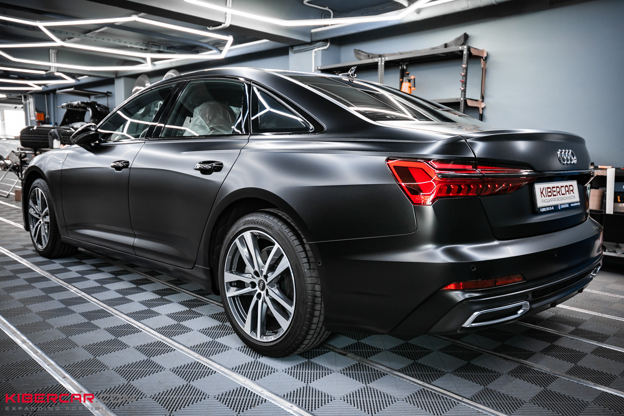 Audi A6 оклейка сатин (4).jpg