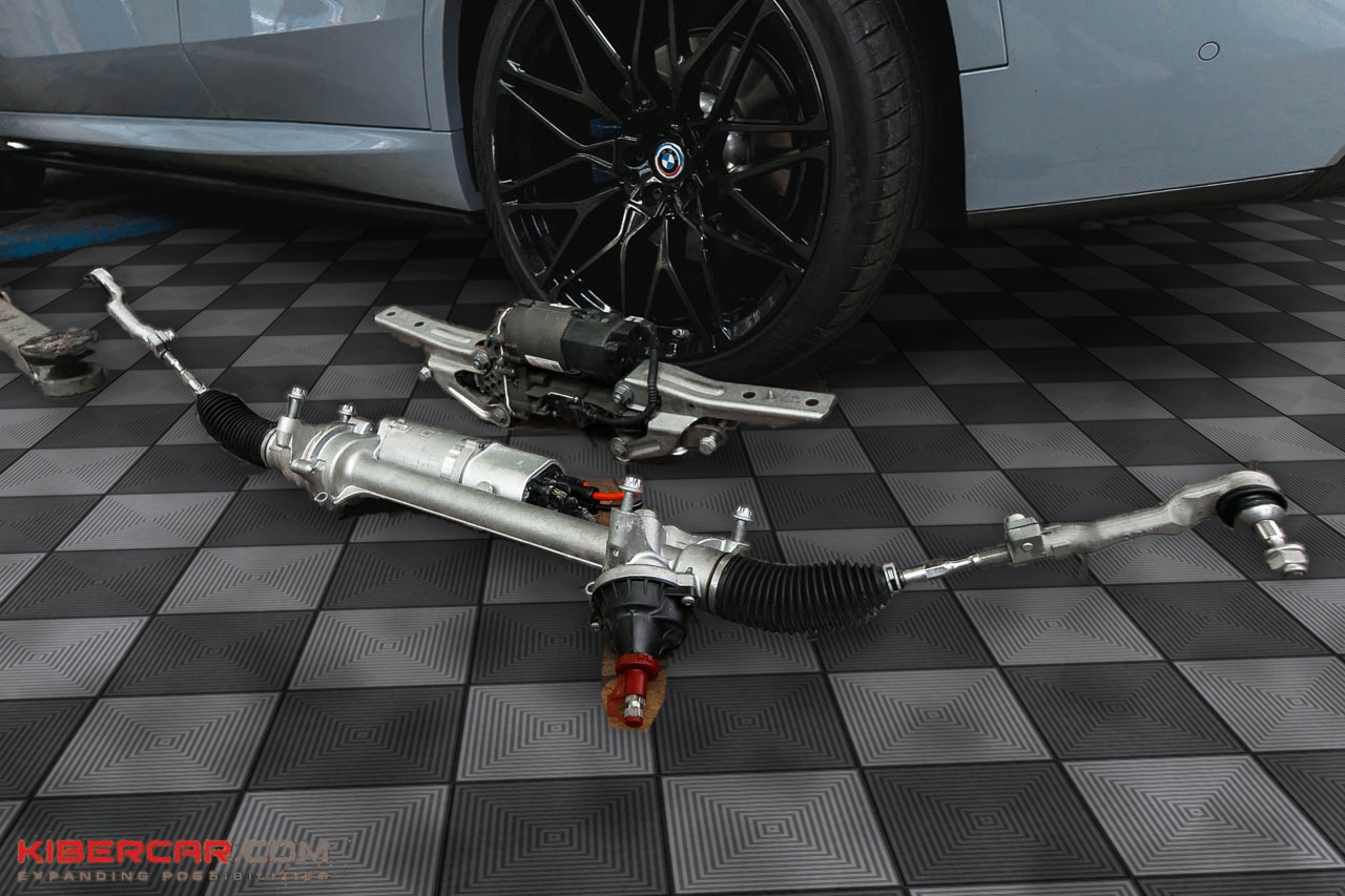 Оригинальная передняя рулевая рейка и задний актуатор BMW X5