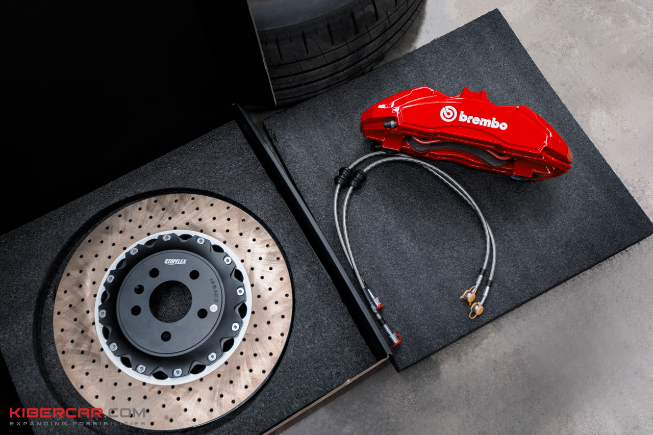 Оригинальная тормозная ситсема Brembo