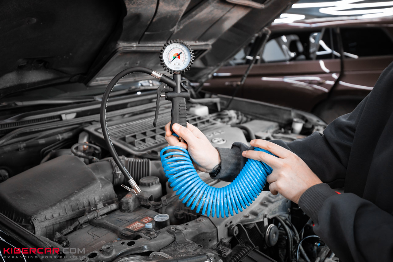 Подкачка колес в Toyota LC200