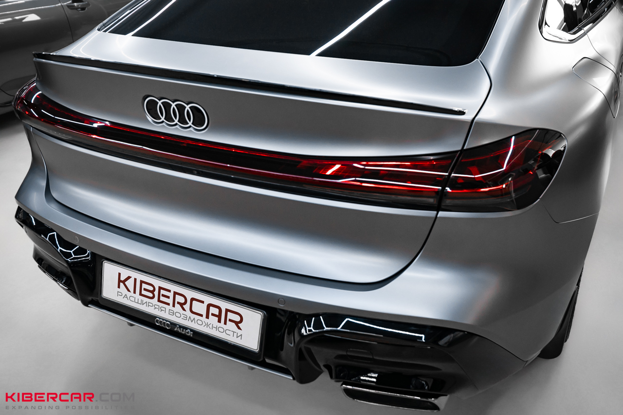 Оклейка Ауди А5 полиуретановой пленкой